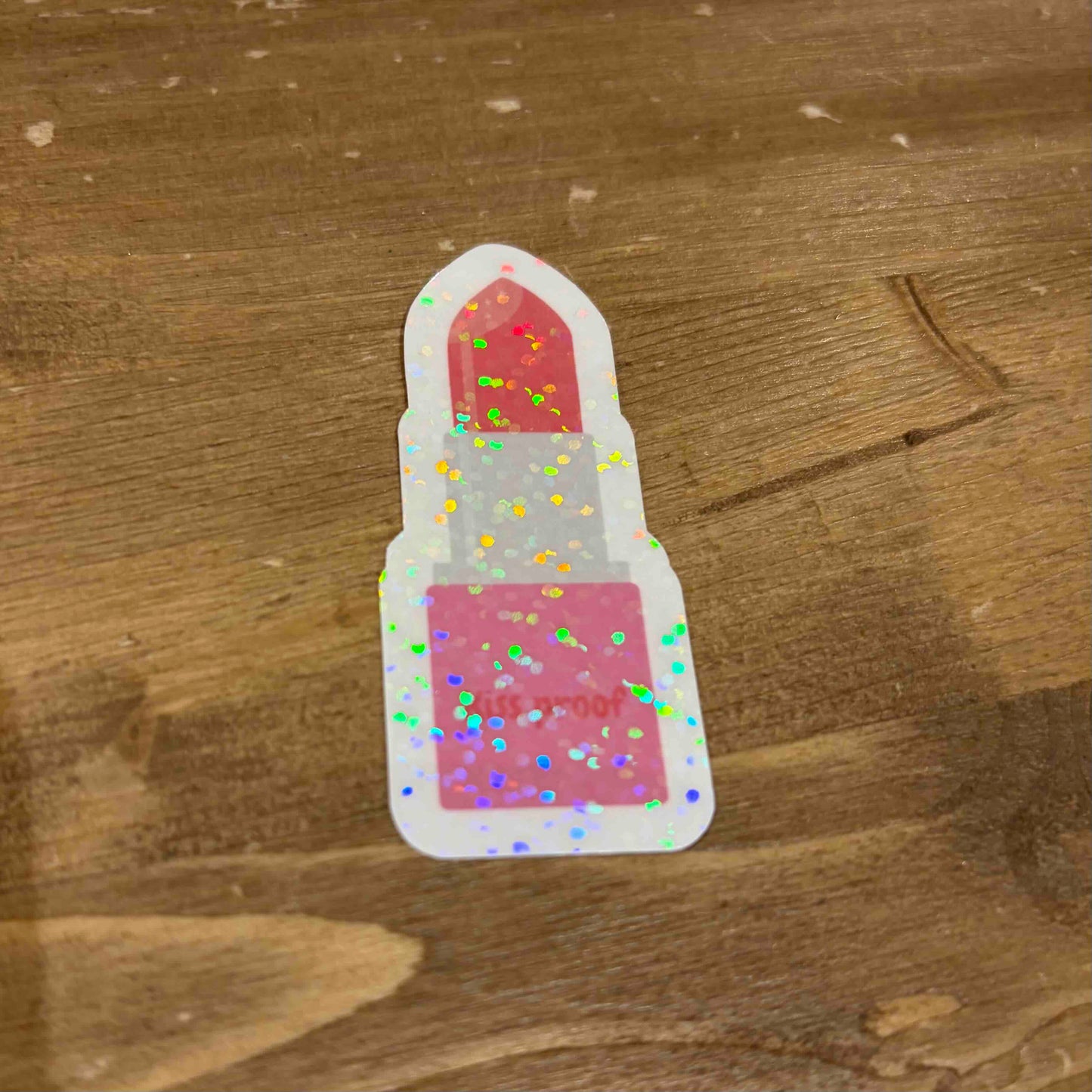 Sticker Kiss proof