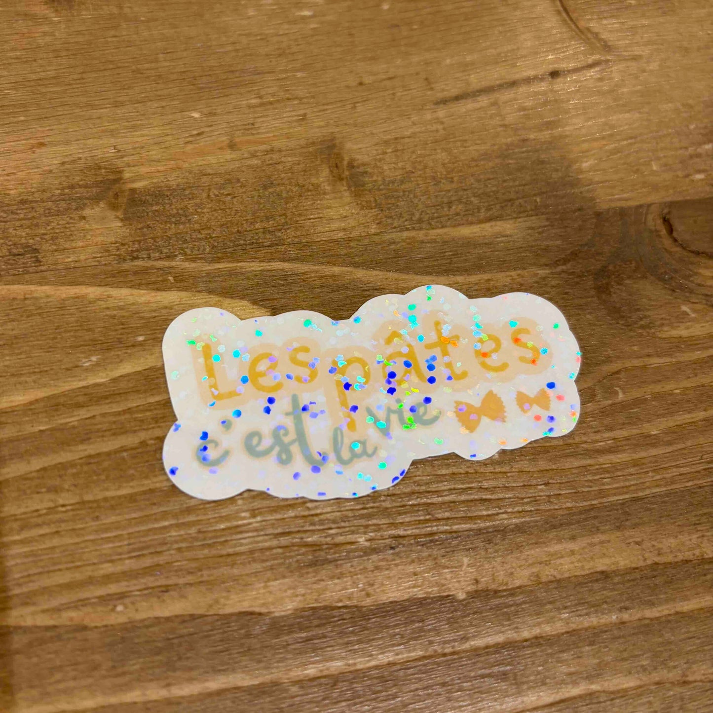 Sticker Les pâtes c'est la vie