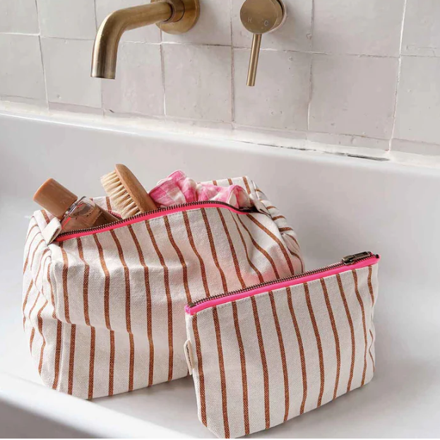 Trousse de toilette Vic Pecan / Greige