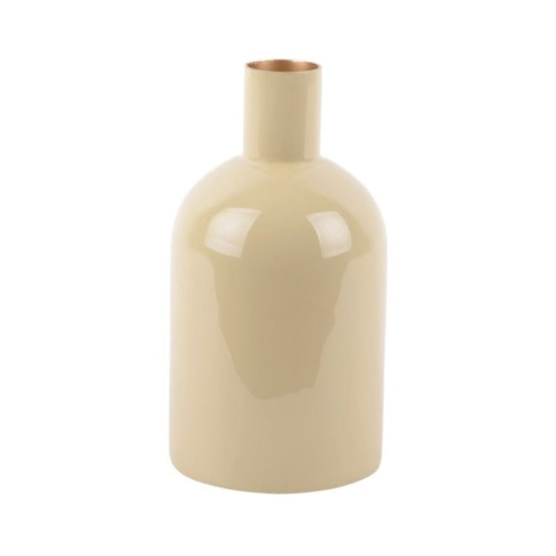 Vase bouteille émaillé