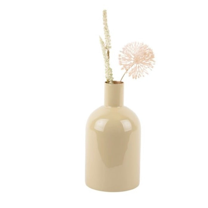 Vase bouteille émaillé