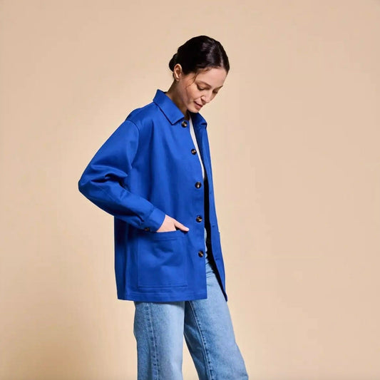 Veste mixte Marcelle Bleu electrique