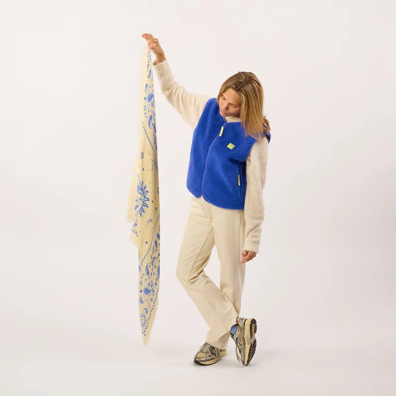 Foulard Louise Ivoire