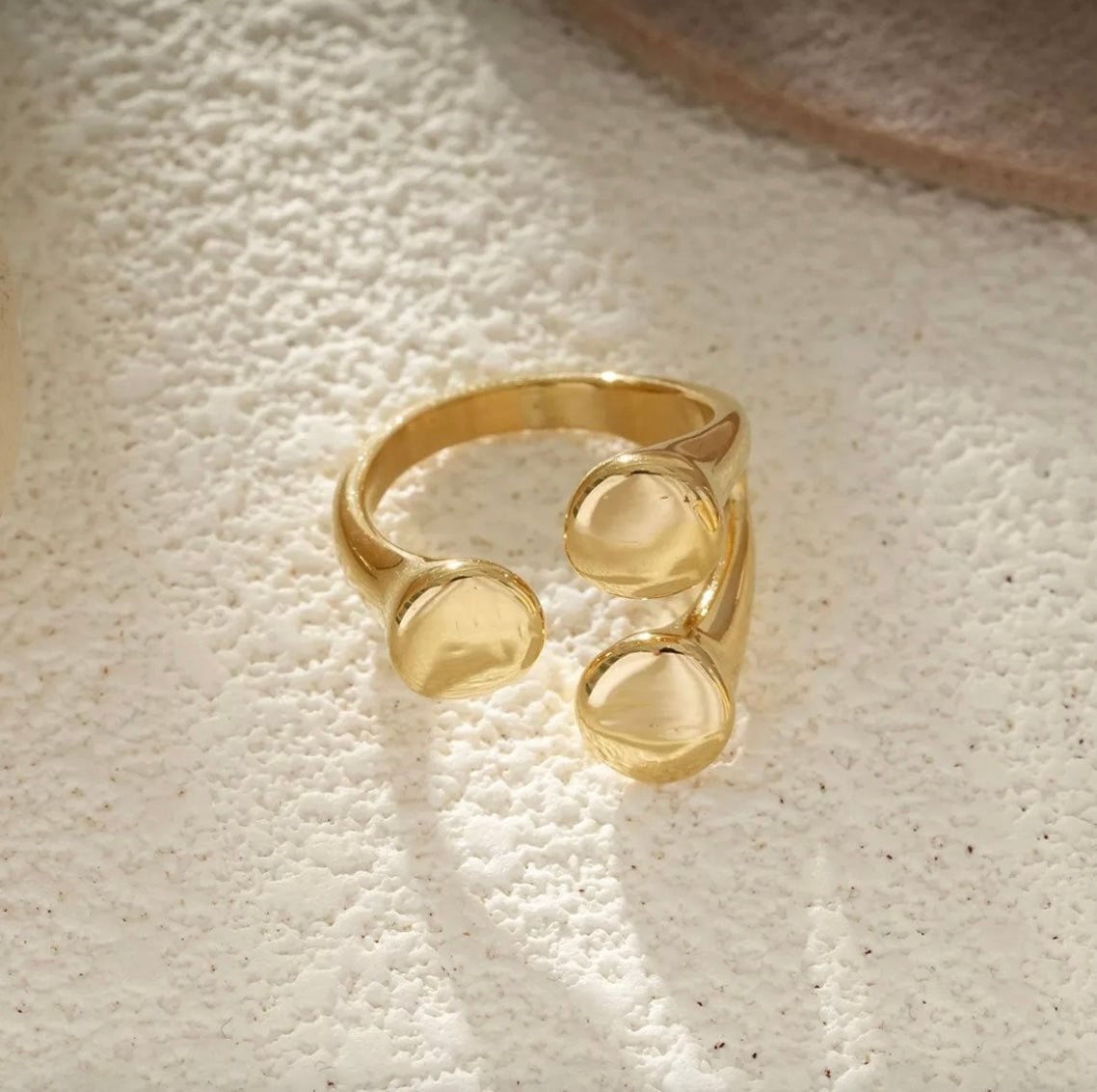 Bague 3 gouttes