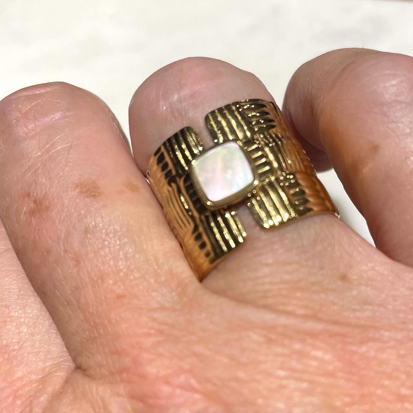 Bague Blanche