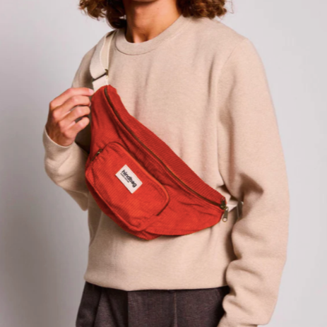 velours brisue banane sofia hindbag