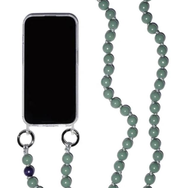 Chaine perles en bois 120cm