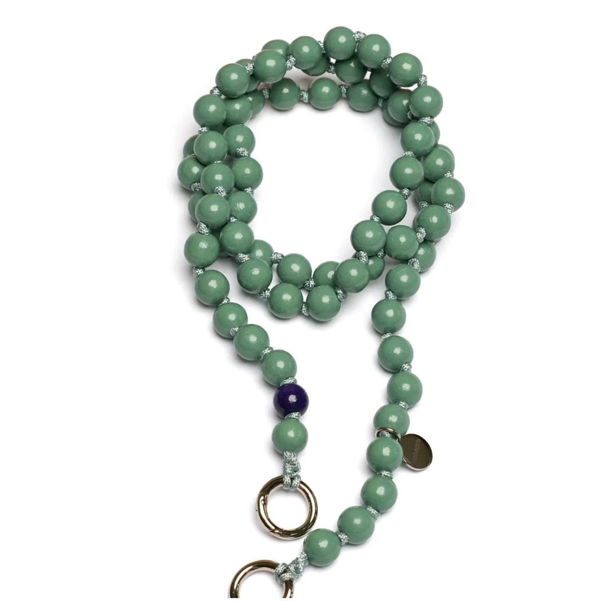 Chaine perles en bois 120cm