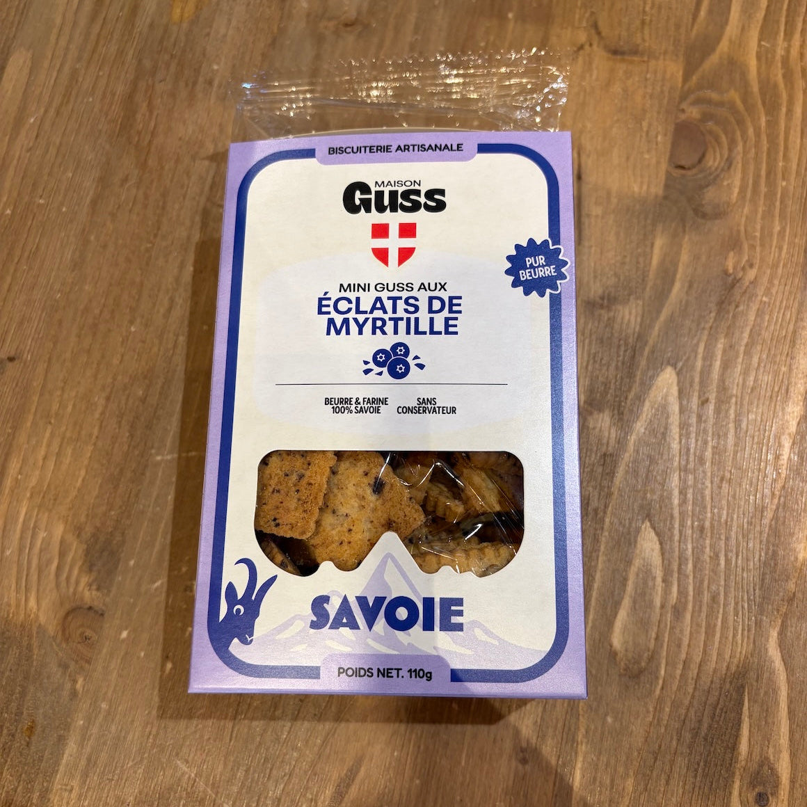 Mini Guss éclats de myrtille
