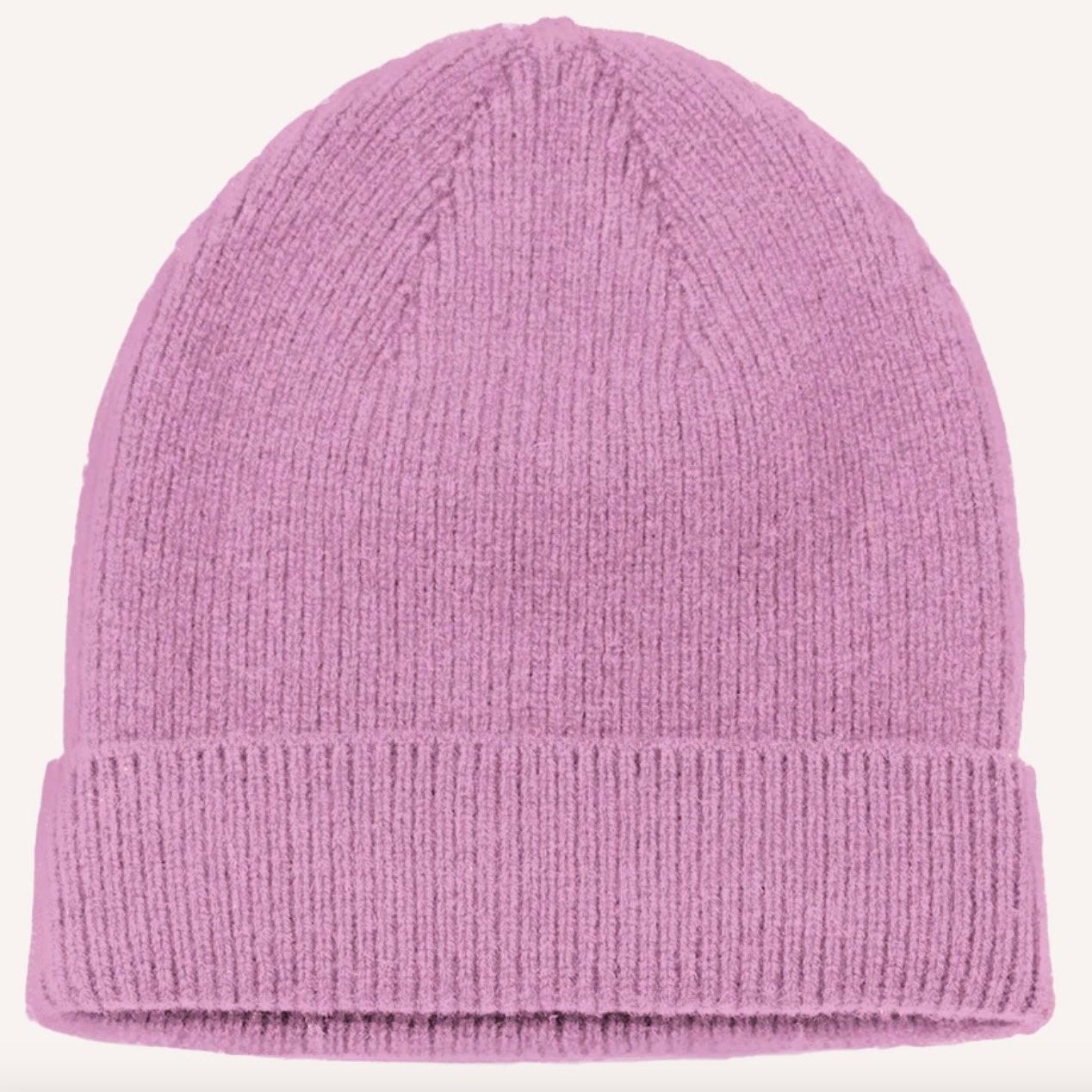 Bonnet Laine et cachemire Lilas
