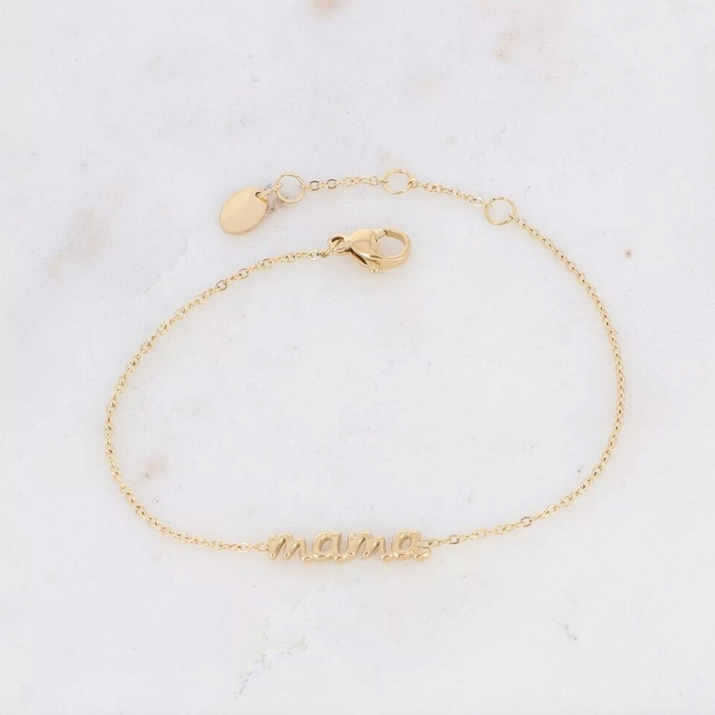 Bracelet chaîne Mama