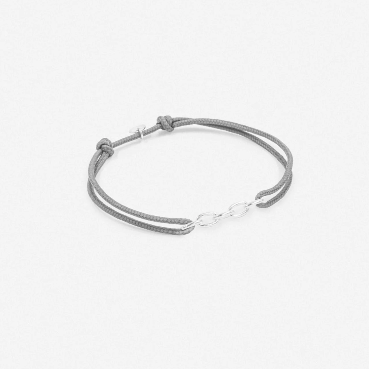 Bracelet Maille - lien gris