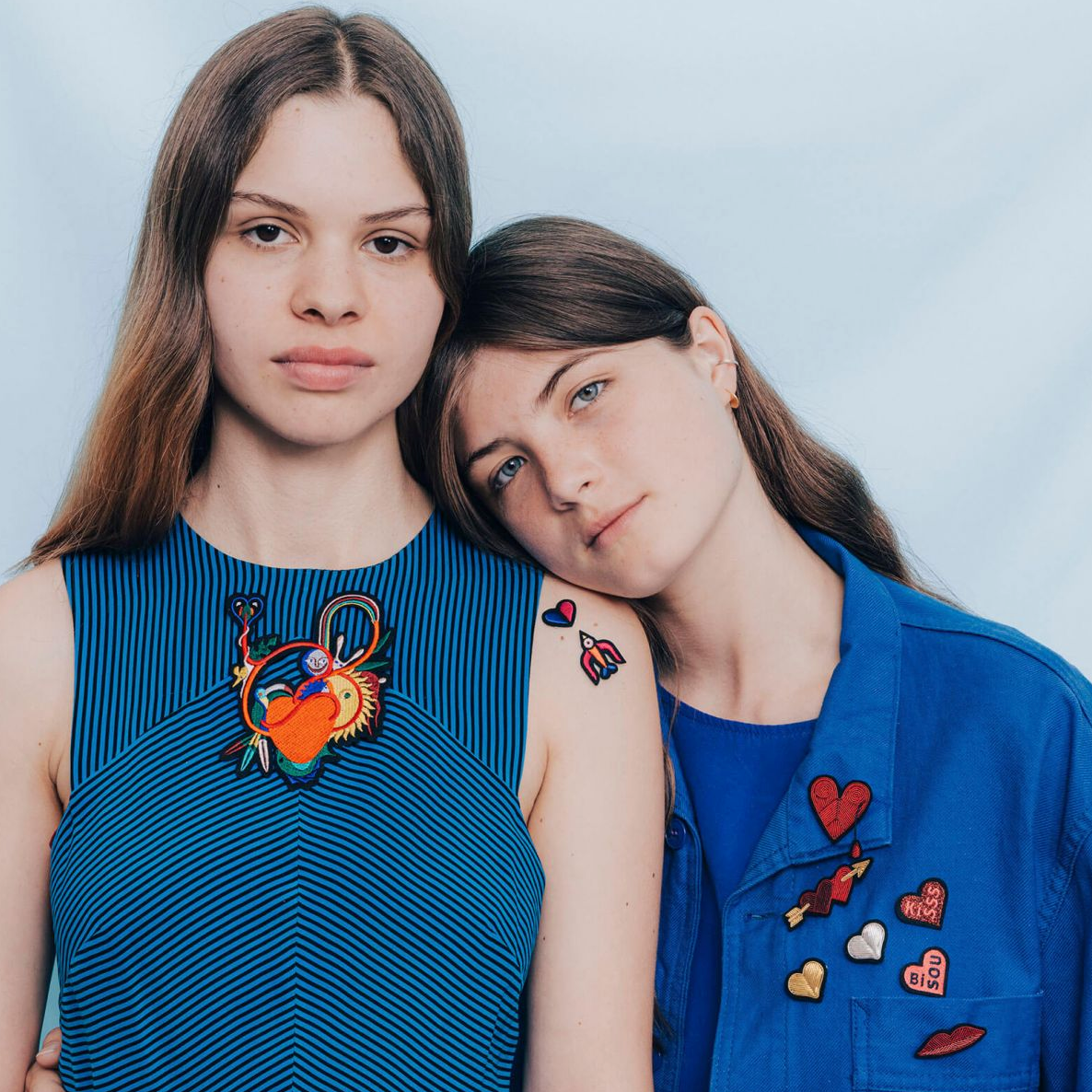 Broche Cœur argenté