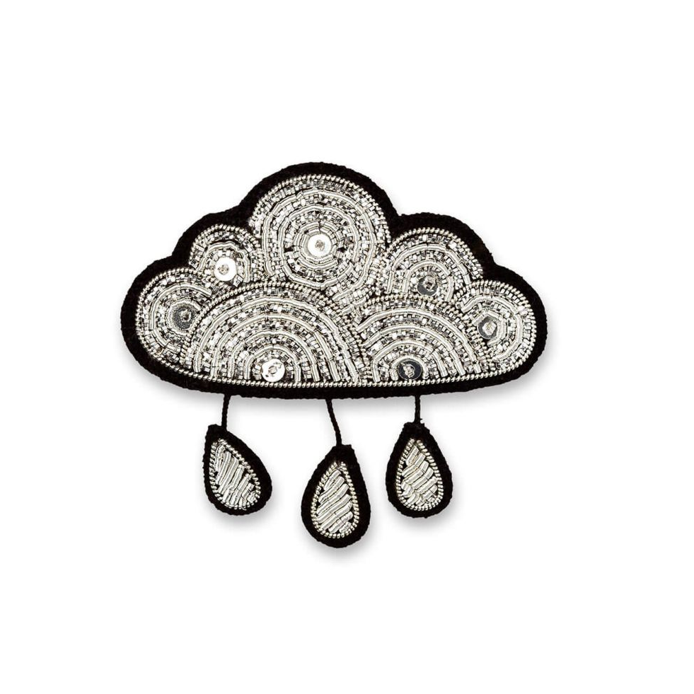 Broche Nuage et pluie