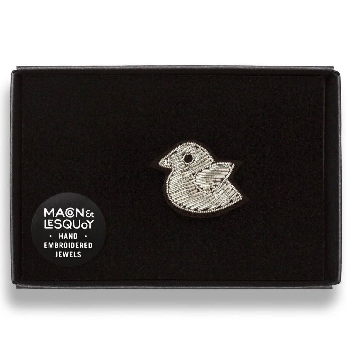Broche Oisillon argent
