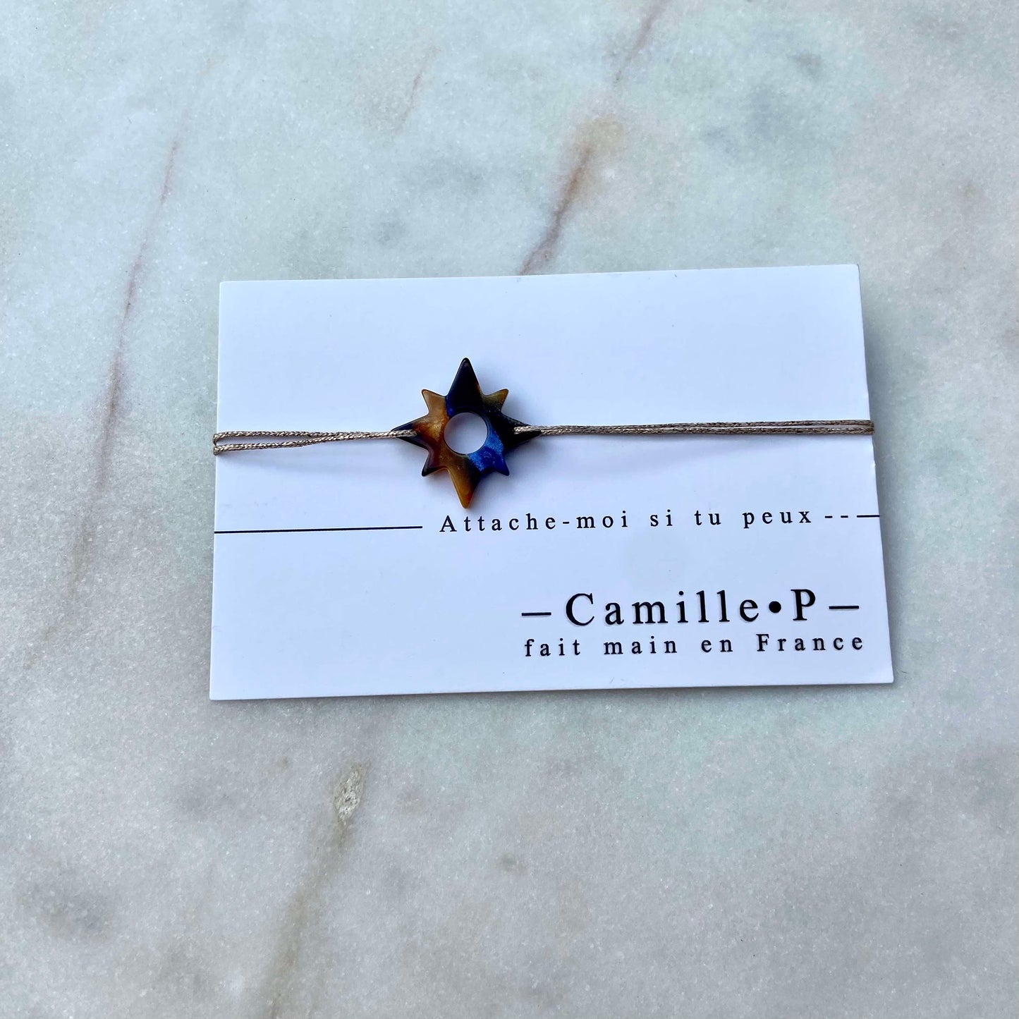 Bracelet acétate Céleste