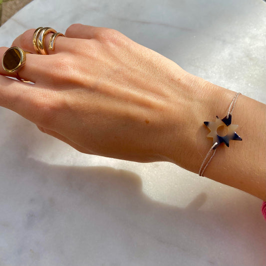 Bracelet acétate Céleste