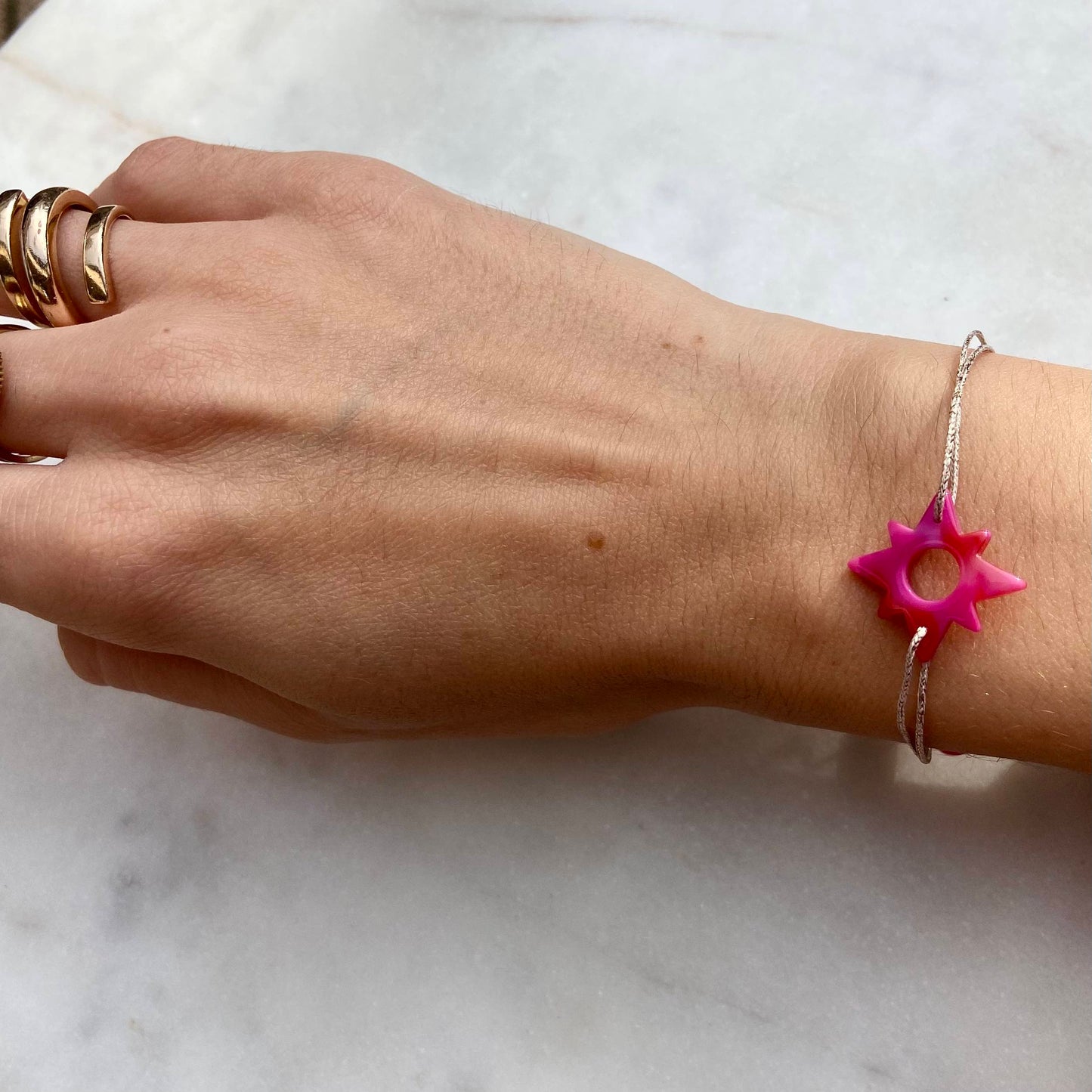 Bracelet acétate Céleste
