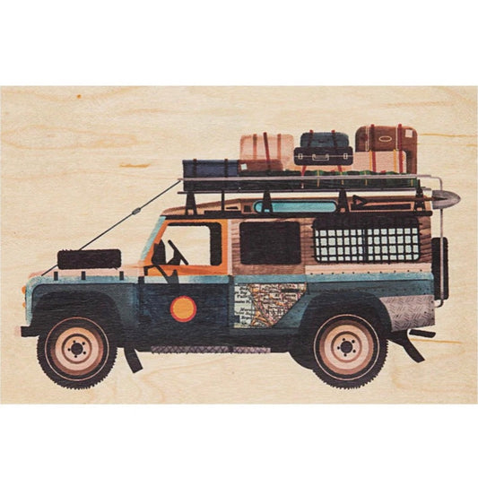 Carte postale travel 4X4