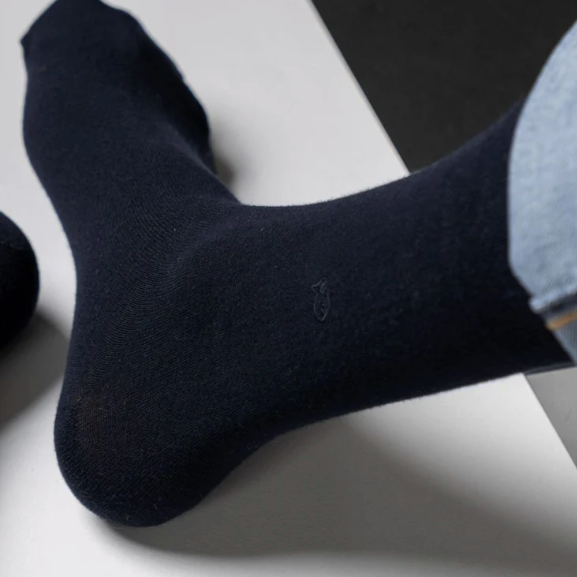billybelt chaussettes homme marine babou