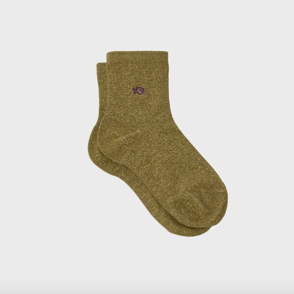 Chaussettes unies paillettes