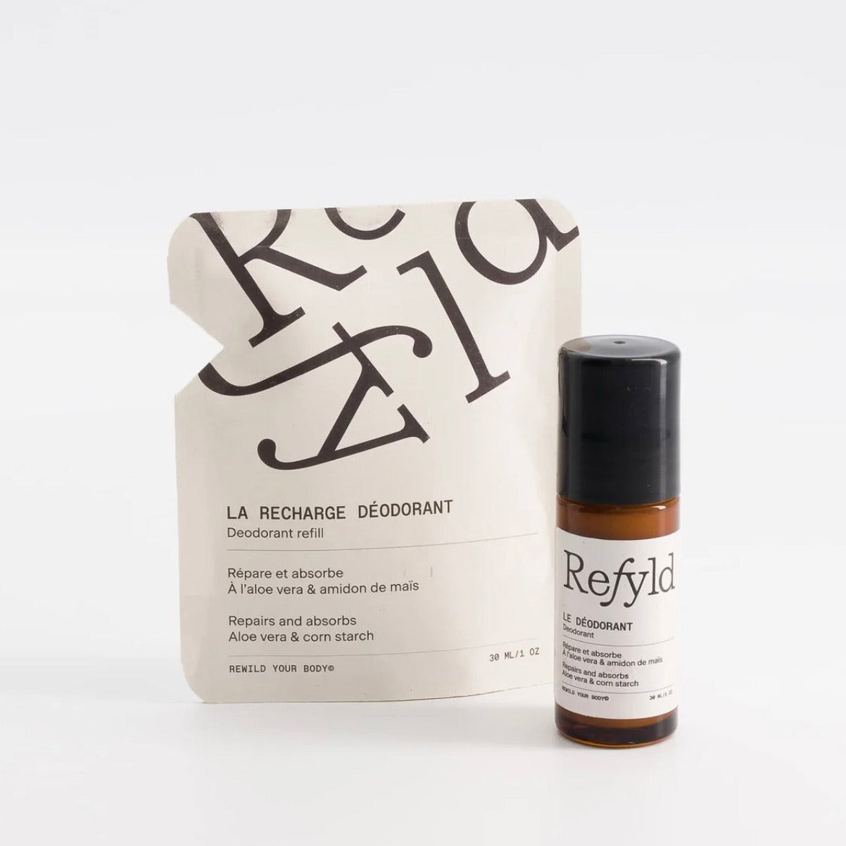 Déodorant flacon verre