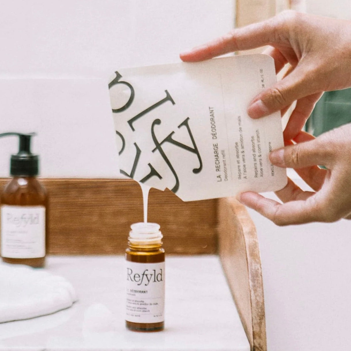 Déodorant flacon verre