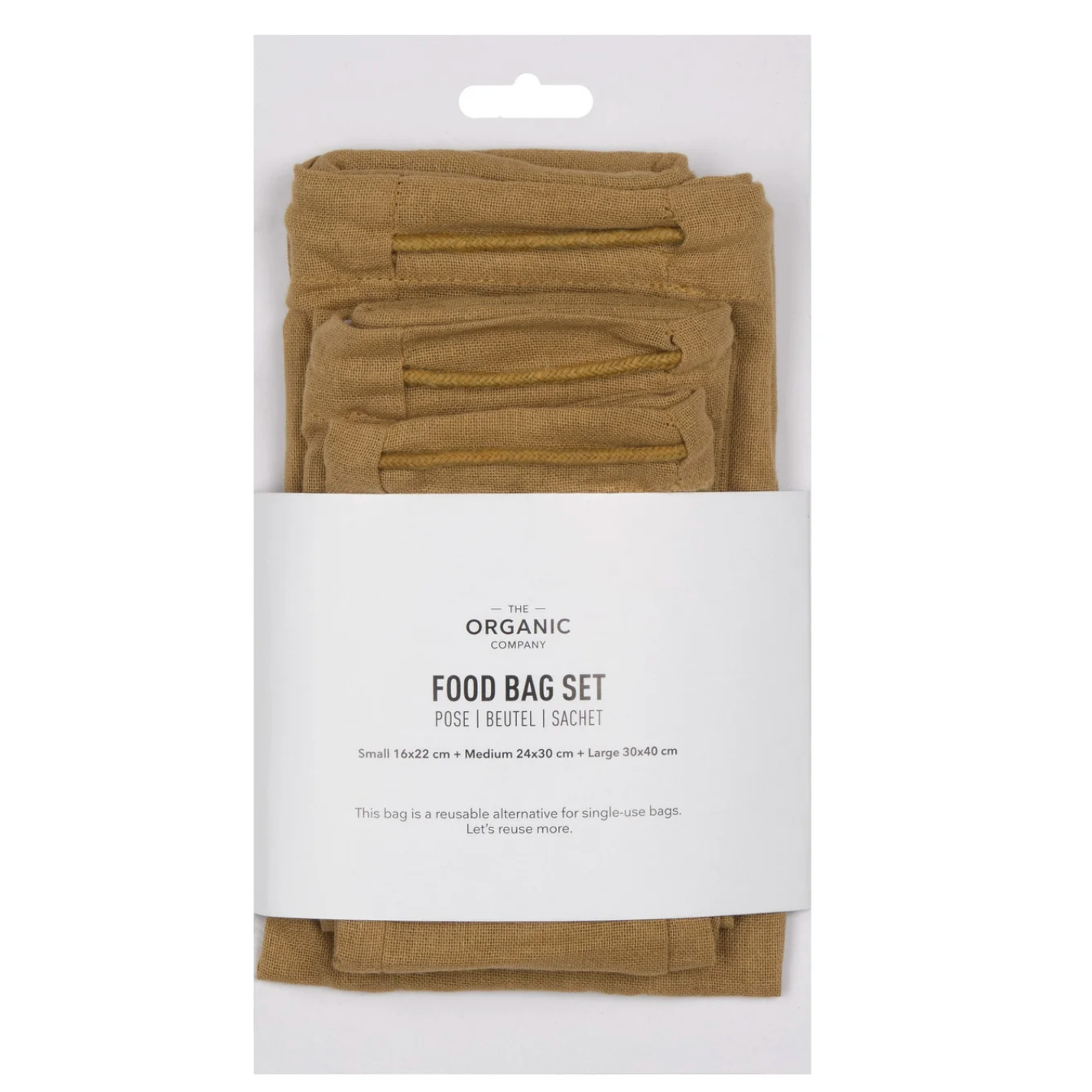 Food bag set kaki