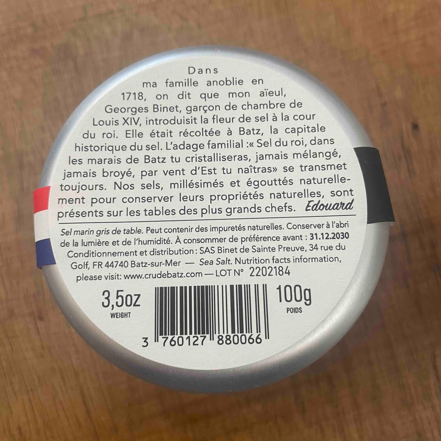 Gros Sel gris - Sel de Batz