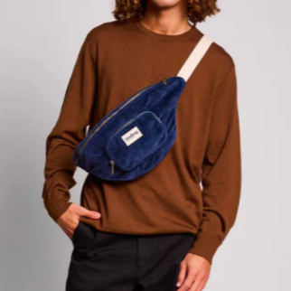 banane velours marine hindbag sofia