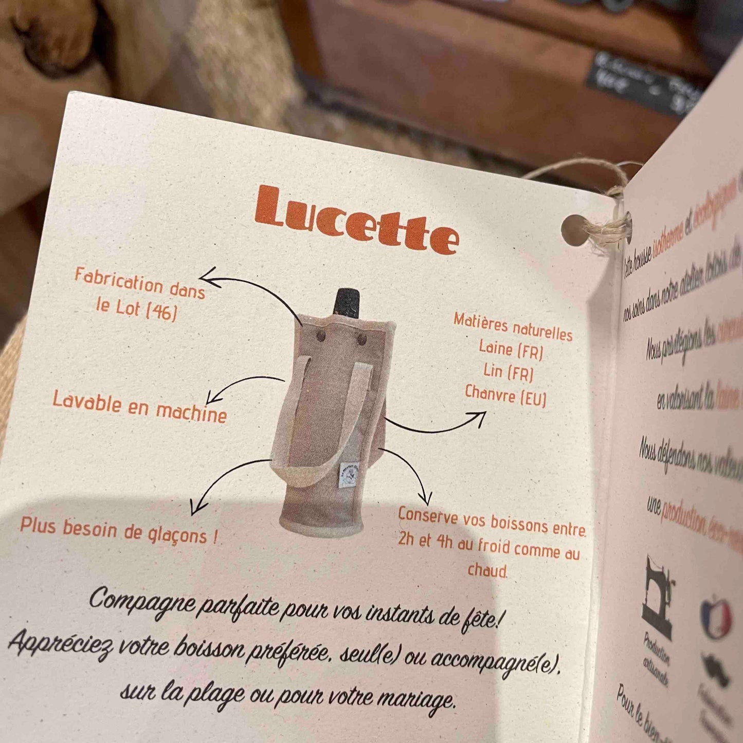 Porte bouteille Lucette