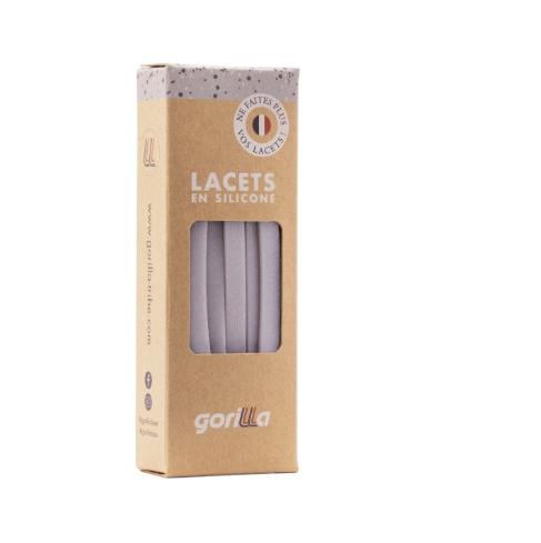 Lacets larges Argent