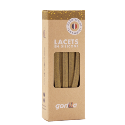Lacets larges Doré