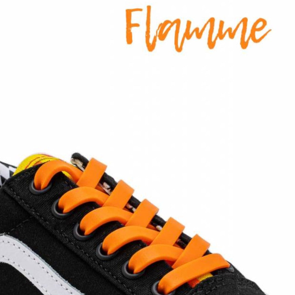 Lacets larges Flamme