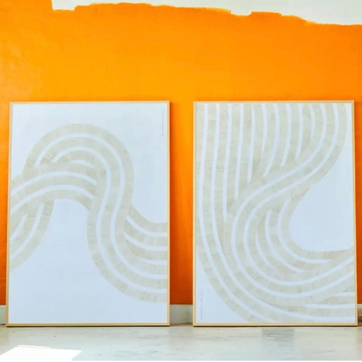 Affiche of atoms & lines entropy sand 2