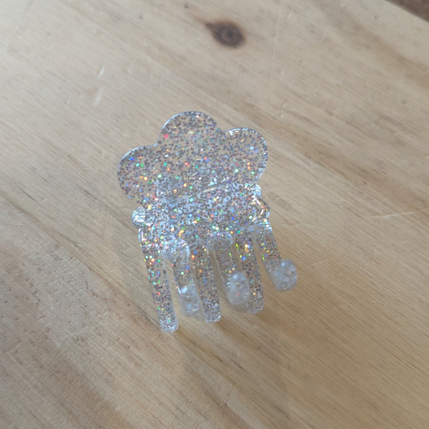 camille p pince cheveux paillettes