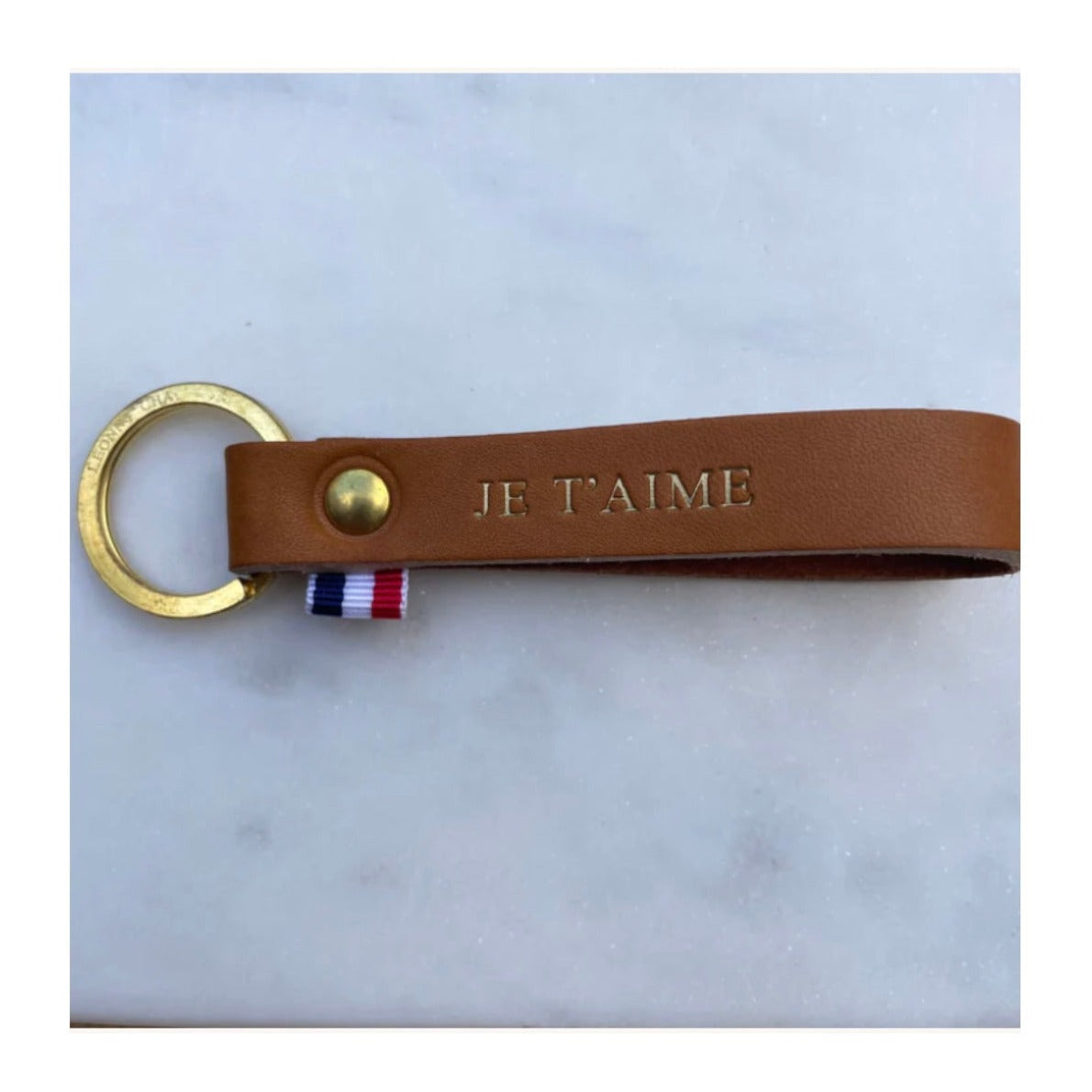Porte clé Léo Camel Je t'aime