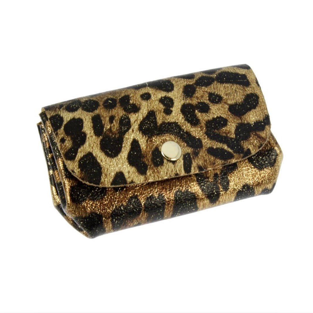 Porte monnaie accordeon- Léopard