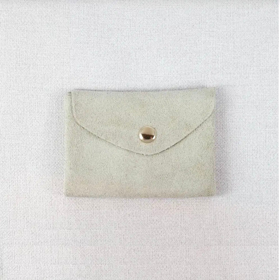 Porte monnaie double nubuck