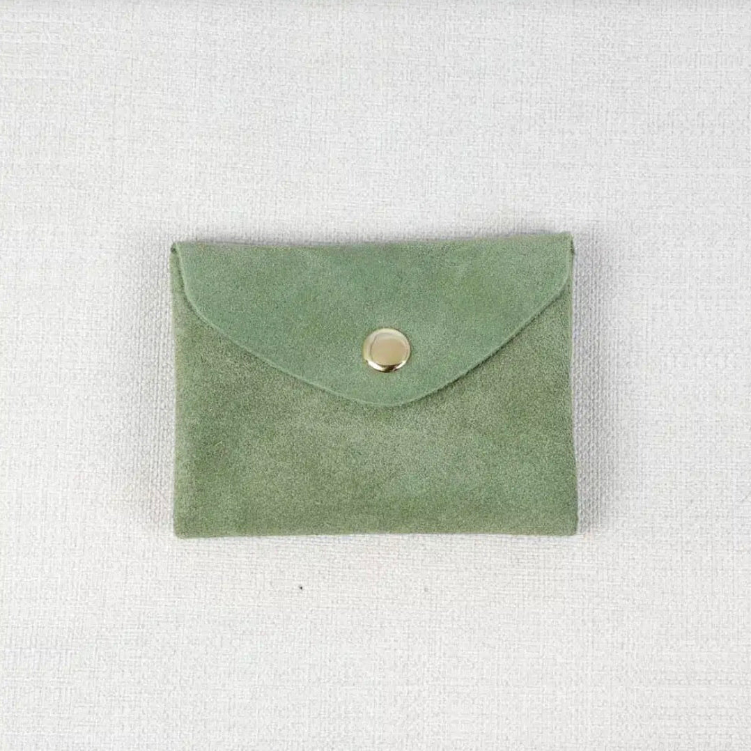 Porte monnaie double nubuck