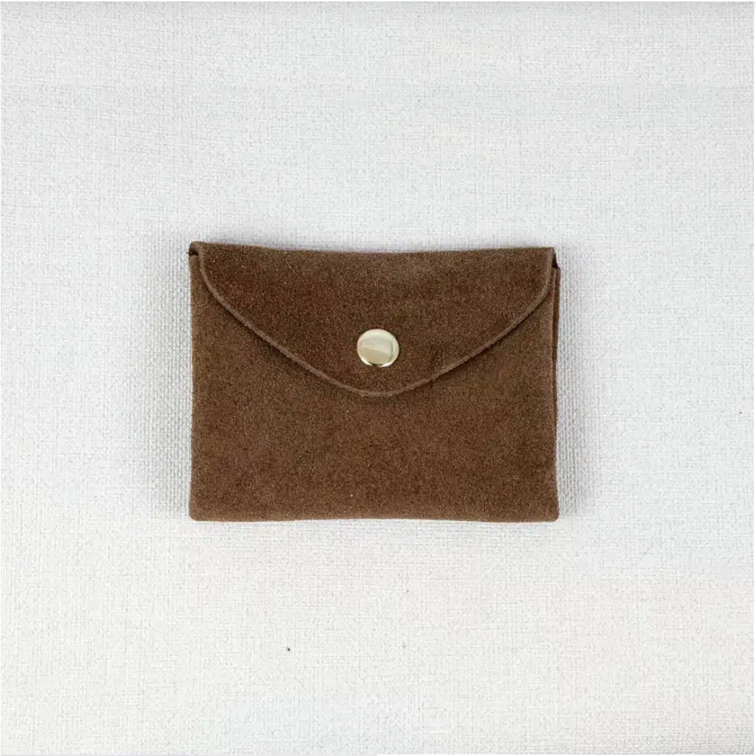 Porte monnaie double nubuck