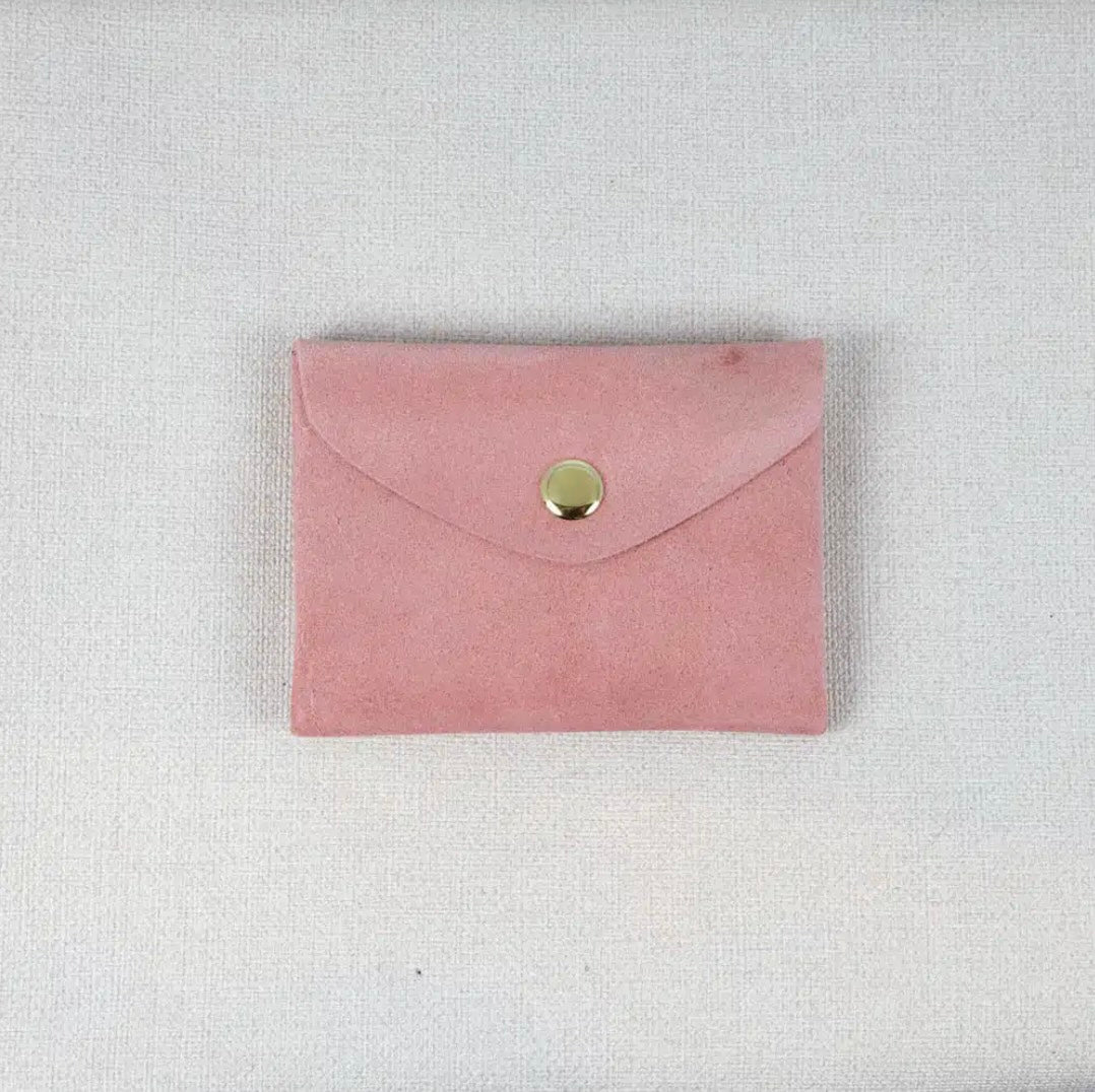 Porte monnaie double nubuck