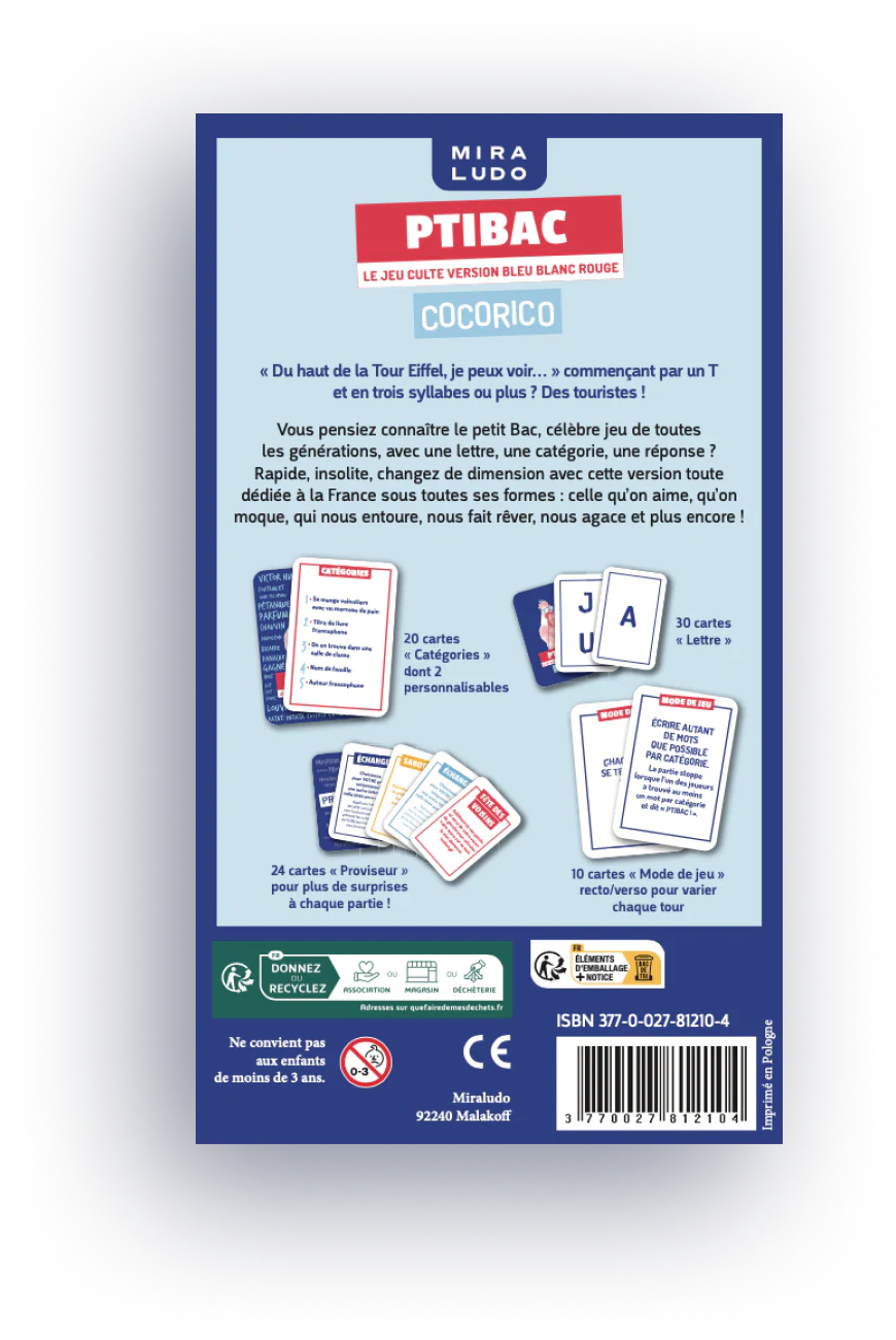 Ptibac cocorico