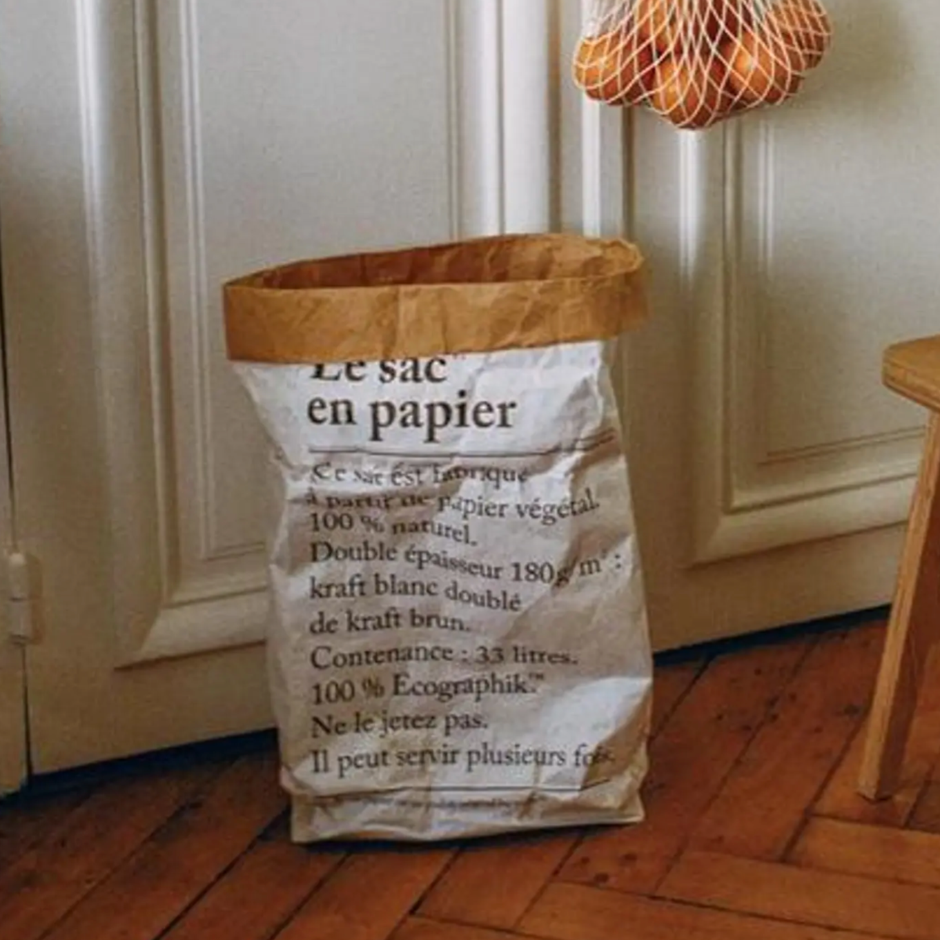 Le sac en papier 33L