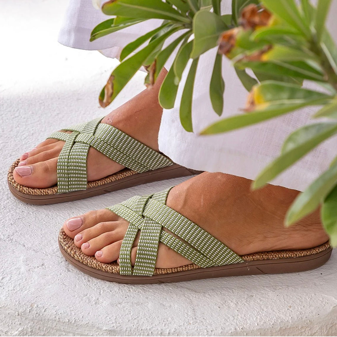Sandales WOMEN#1 - Vert