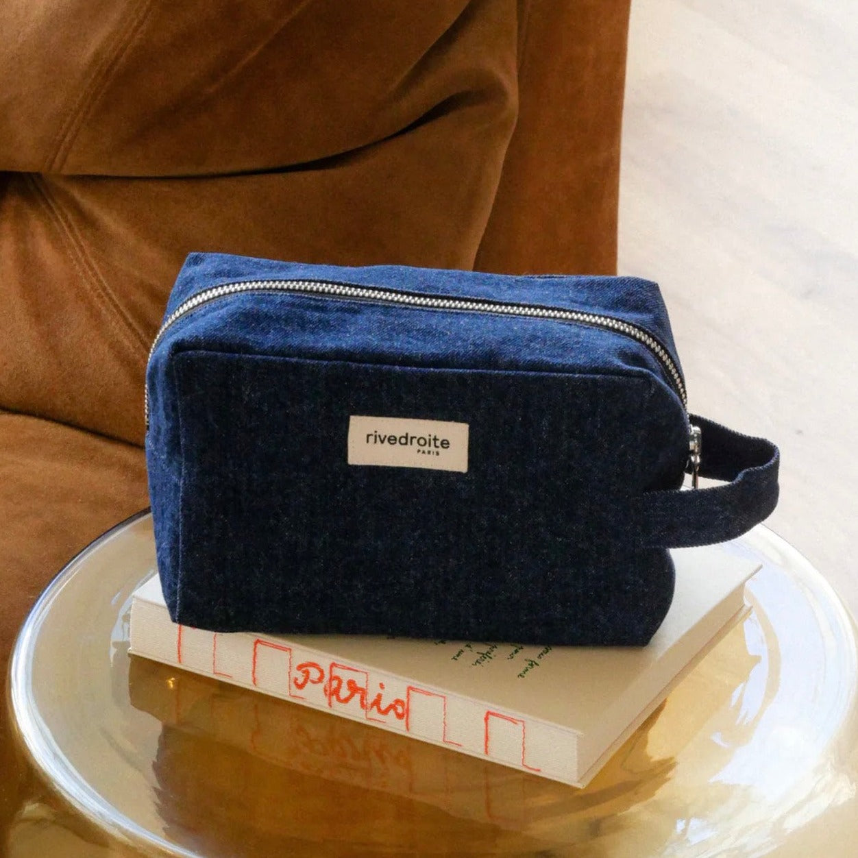 Trousse XL Tournelles - Denim Brut