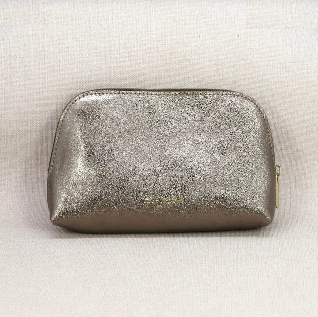 Trousse maquillage cuir