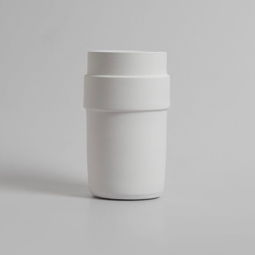 Vase blanc - Symétrique - 03