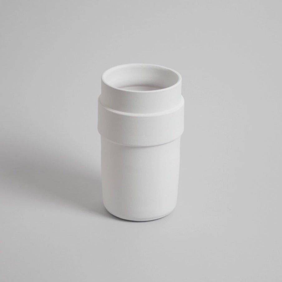 Vase blanc - Symétrique - 03