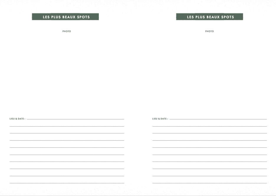Van life carnet de voyage